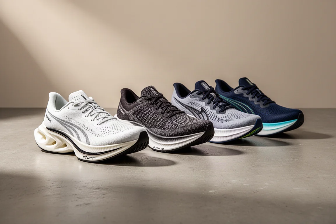 Quatro Tênis de Corrida Futuros Vale a Pena Ficar de Olho: Racers de Carbono, Espuma Flow e um Novo Endorphin imagem de capa