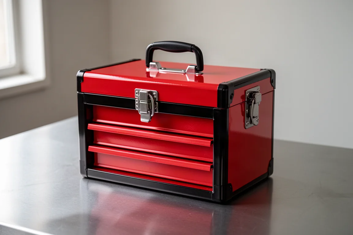 US General Mini Steel Tool Box product image