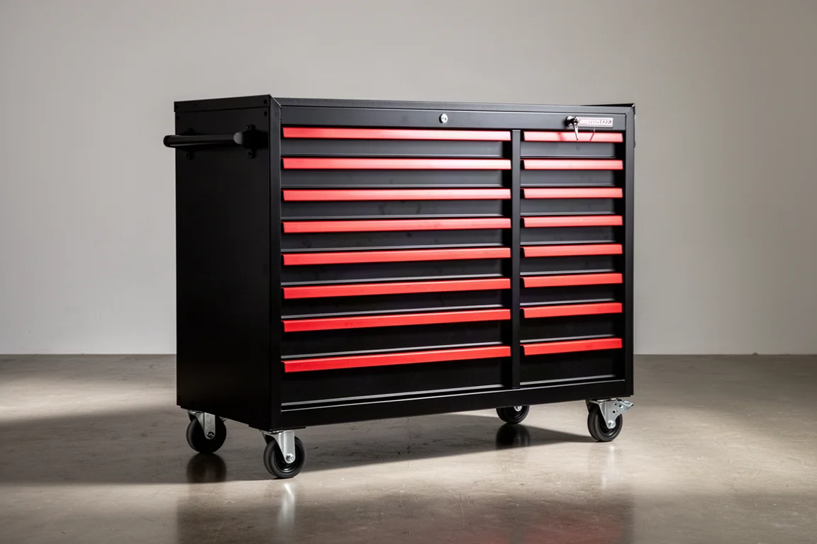 US General Triple Bank Cabinet product image