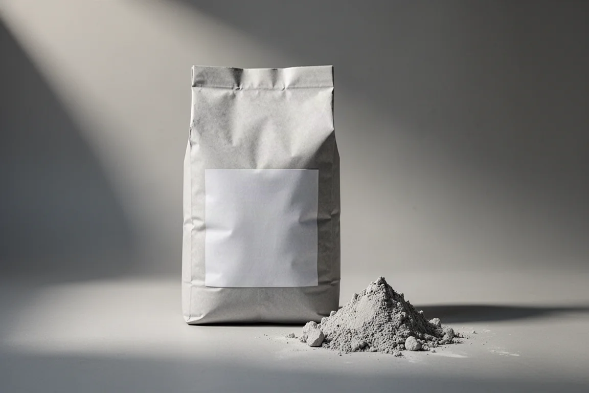 Steel trowel applying white veneer plaster to a ceiling with plaster mix on a hawk board