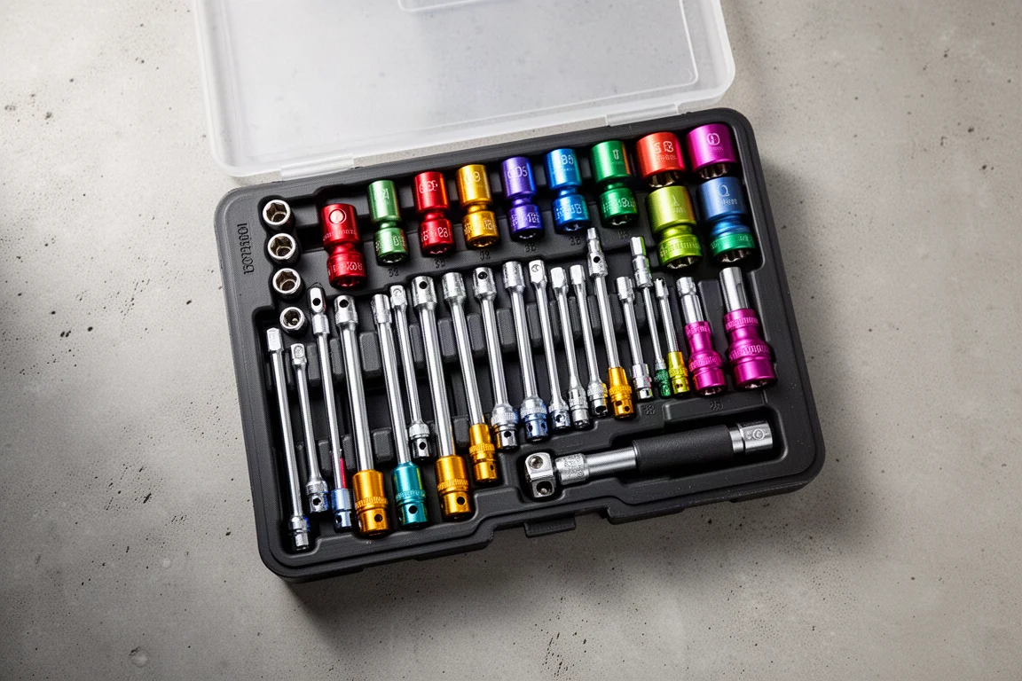 Vaccaul 55-Piece Magnetic Impact Nut Driver Set product image