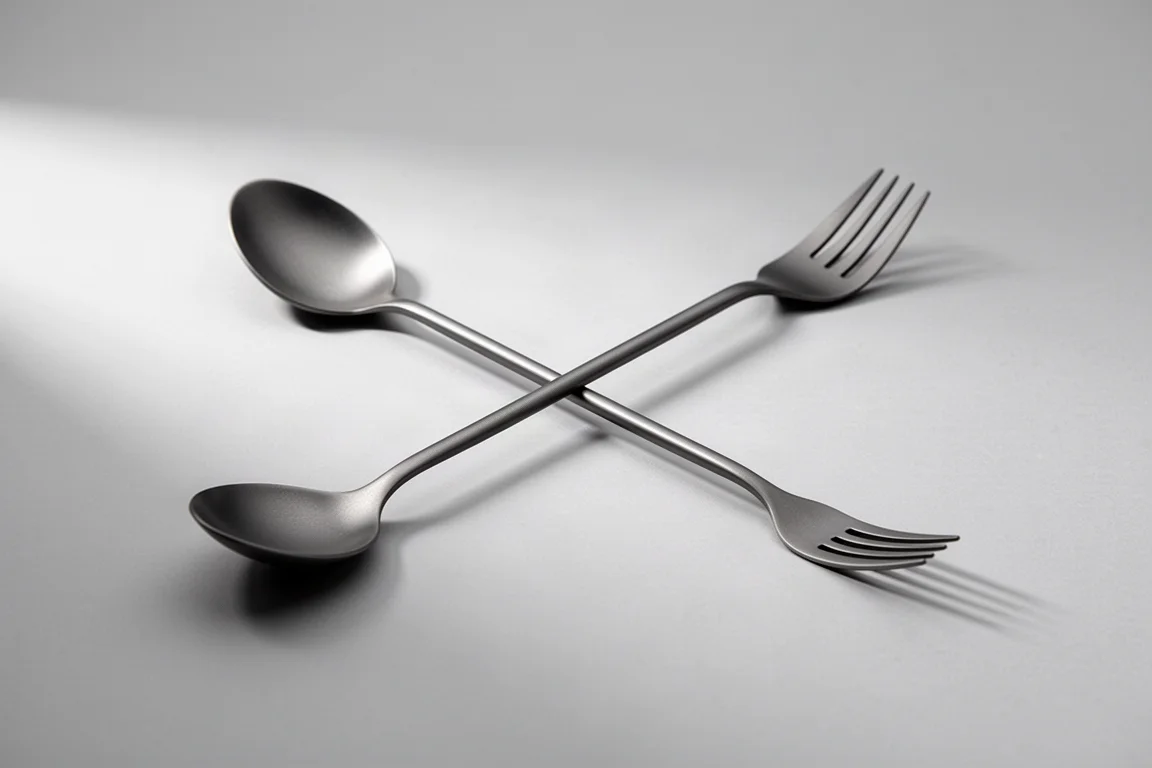 Vargo Long-Handled Spoon-Fork Combo product image