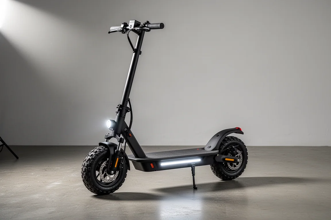 Varla Eagle One dual-motor electric scooter on a concrete surface