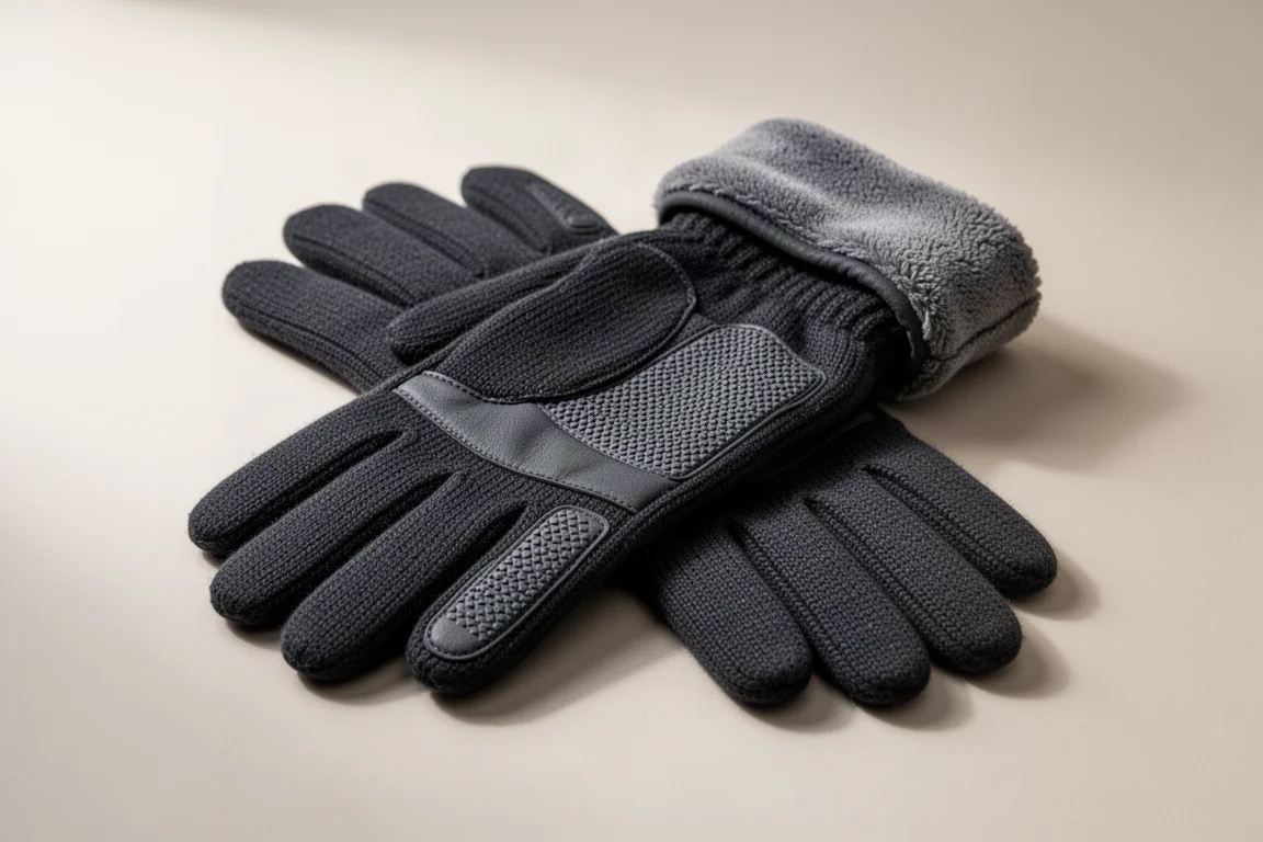 Vessi Fleece-Lined Knit Gloves product image