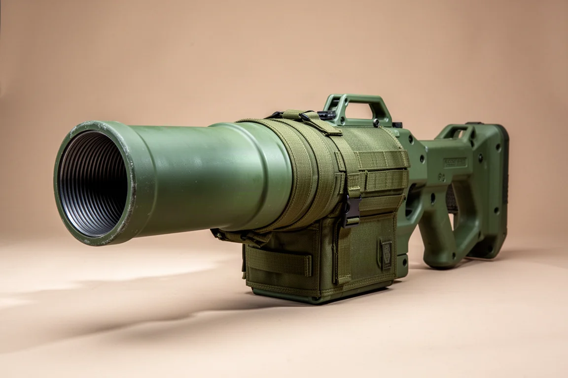 VFC 生存遊戲展示桌，擺有卡爾·古斯塔夫 M3 發射器、Mark 48 Mod 1 及數把步槍