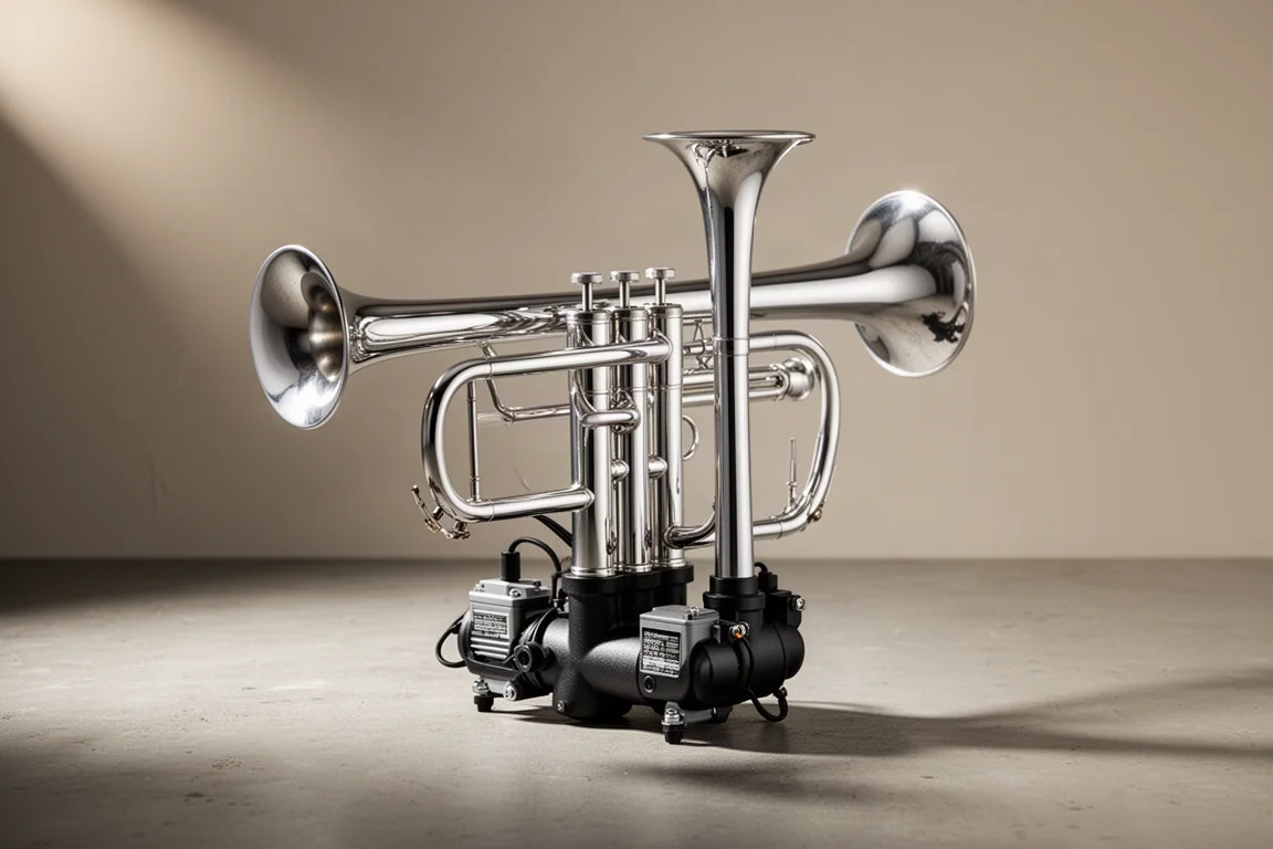 Viking Horns V621K Dual Trumpet Horn Kit product image