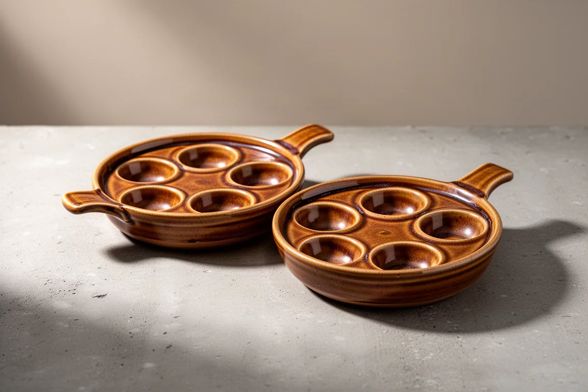 Vintage French Escargot Dishes product image
