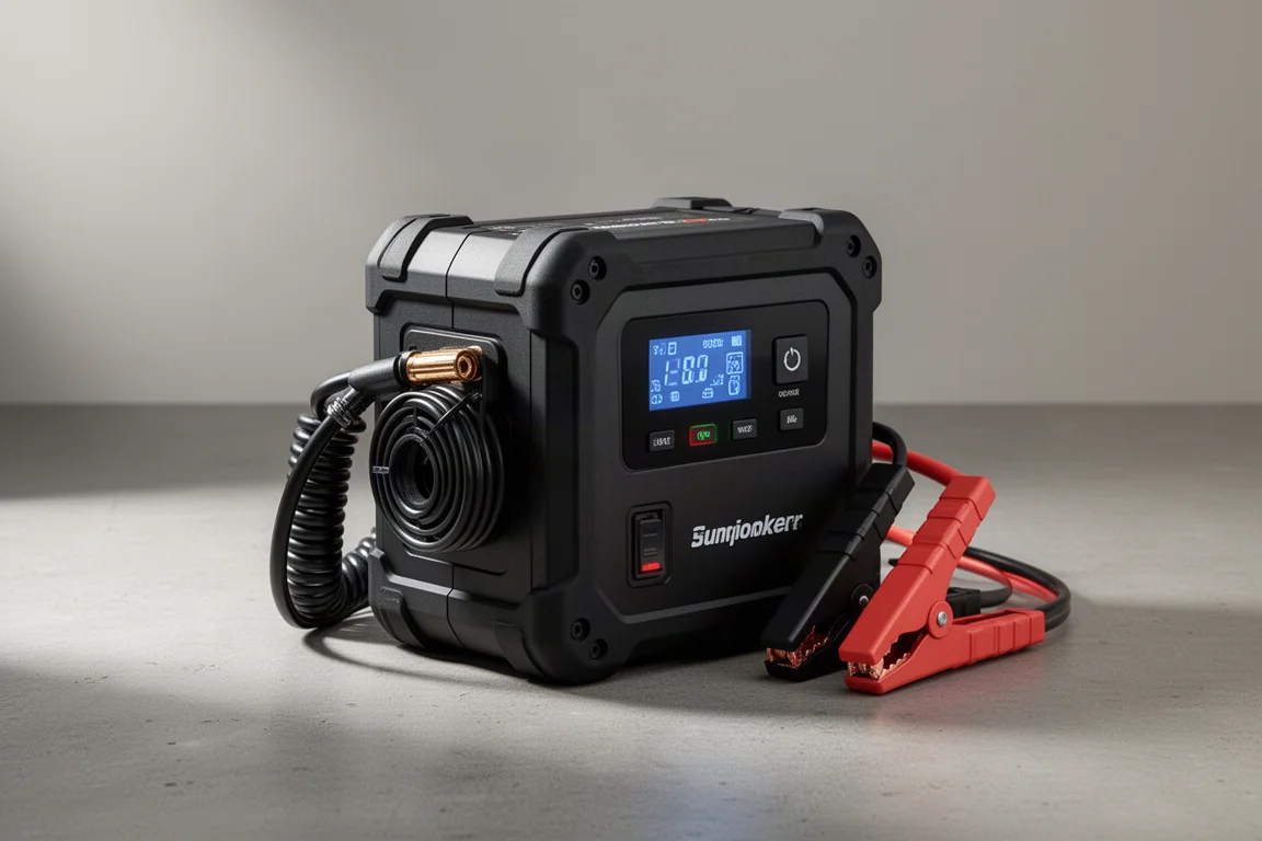 Vtooman 2500A Jump Starter with Air Compressor product image