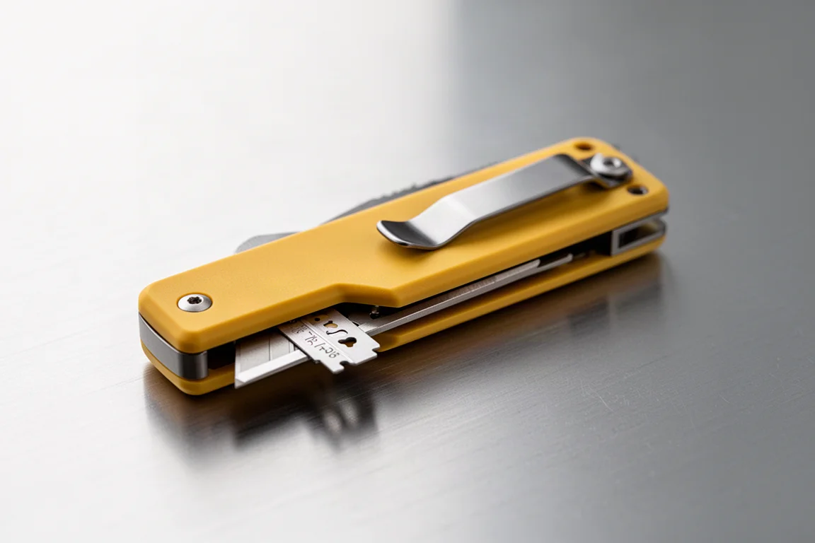 Walt Folding Utility Knife with Rope Cutter and Blade Storage product image
