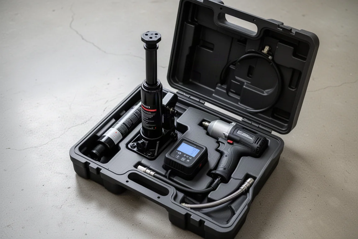 Weize Electric Hydraulic Jack Kit product image