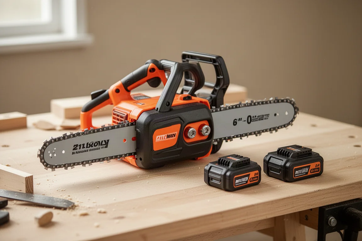 Workpro 6.3-Inch 12V Mini Chainsaw product image