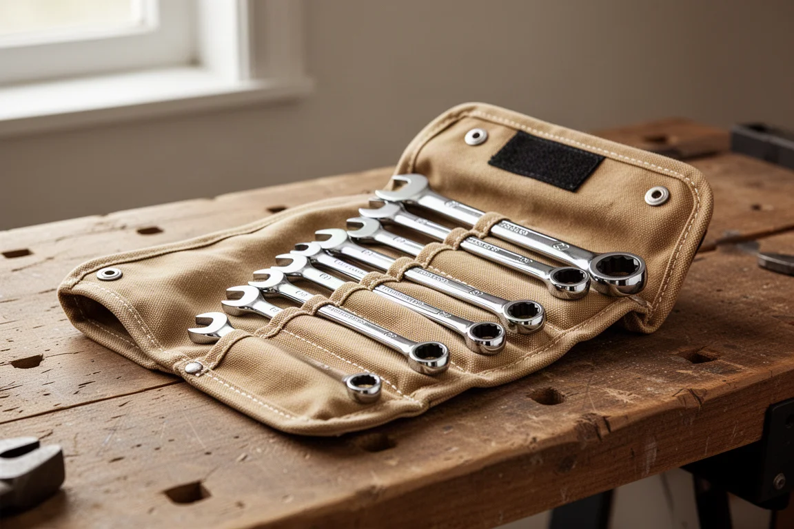 WorkPro 7-Piece 72-Tooth Ratcheting Wrench Set product image