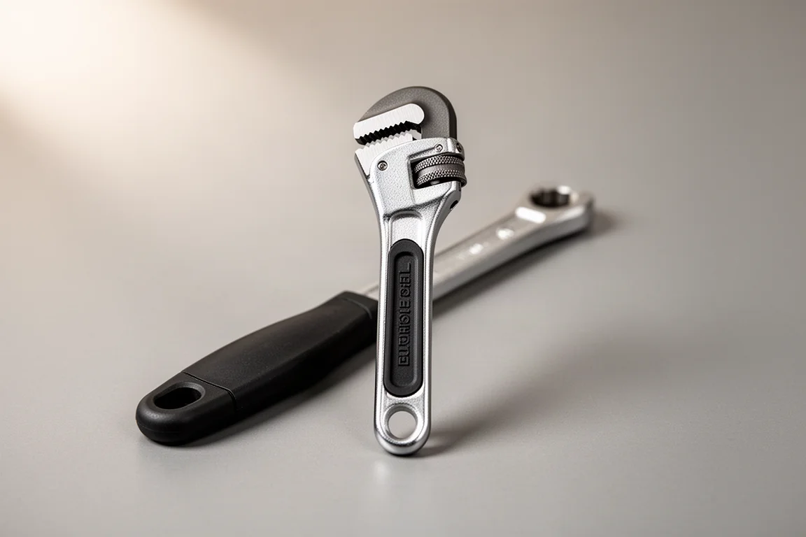 WorkPro 4.5-inch Adjustable Pipe Wrench product image