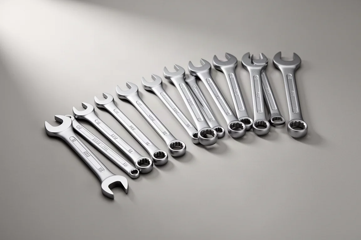 Wright Combination Wrench Set (10-Piece, Satin Finish) product image