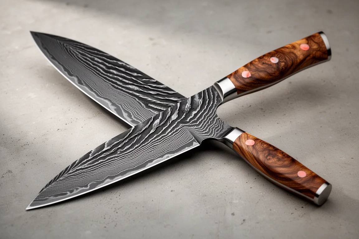 Yelles Archangel Gabriel Custom Kitchen Knife product image