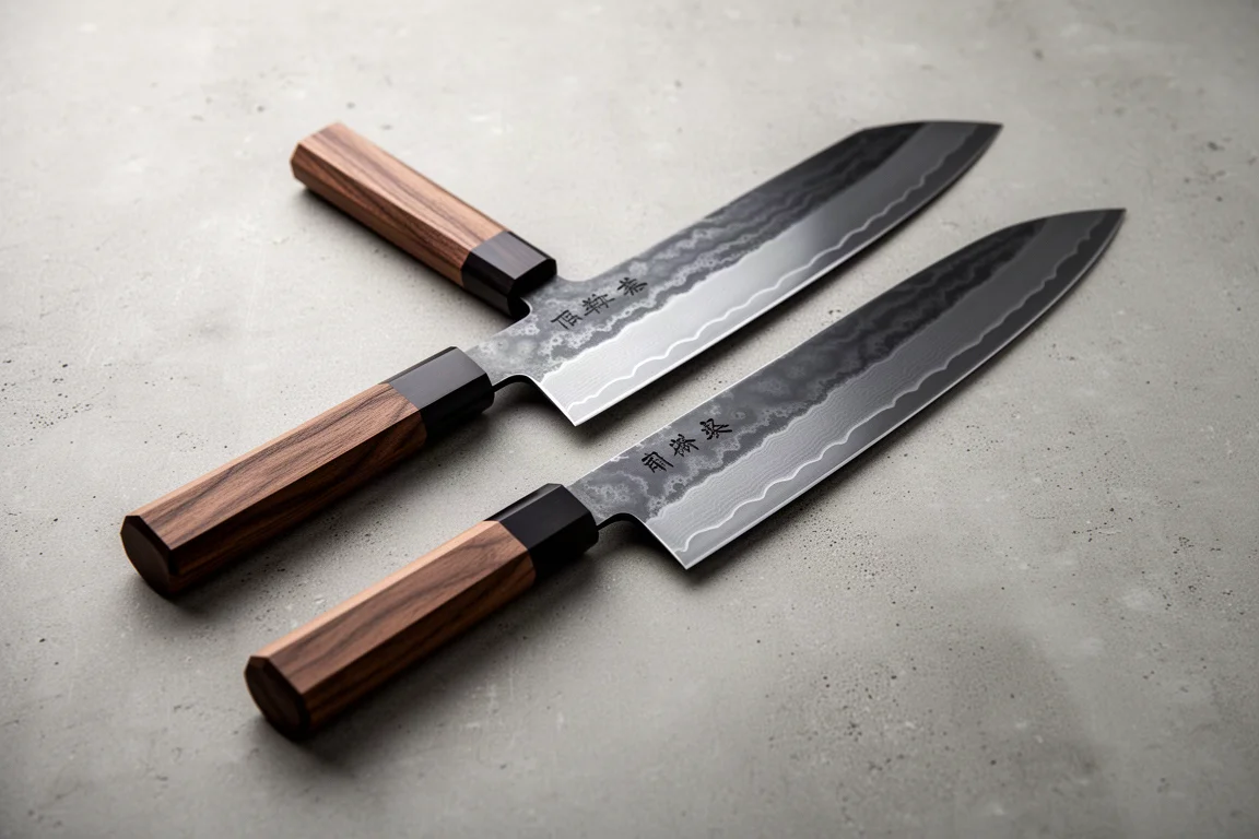 Yoshikane 210mm vs Tosaichi 240mm Gyuto Kirituke: quale Gyuto Kirituke vince? immagine di copertina
