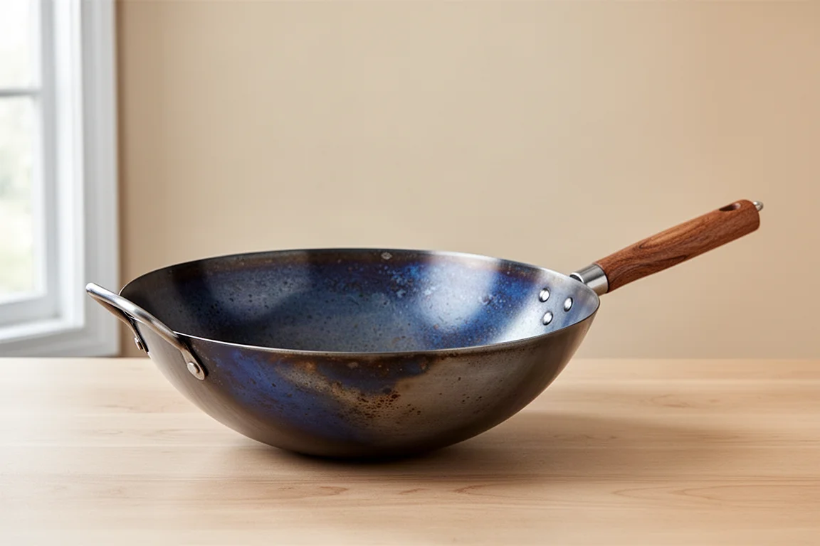 Yosukata 13.5-Inch Flat Bottom Wok product image