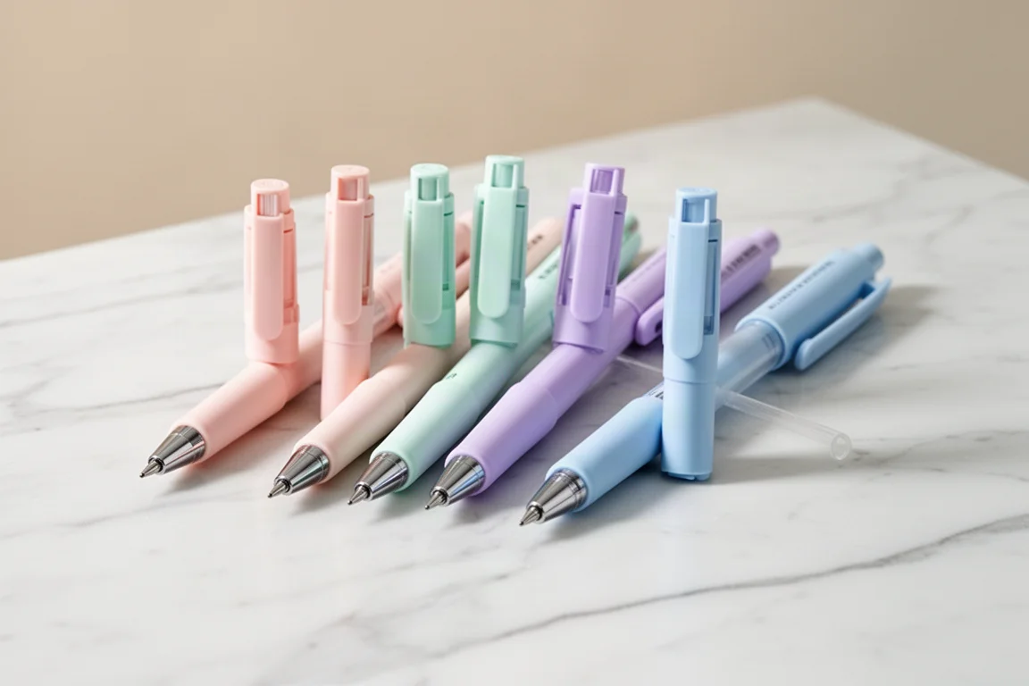 Zebra ClickArt Pens (Pale Pastel 12-Color Set) product image